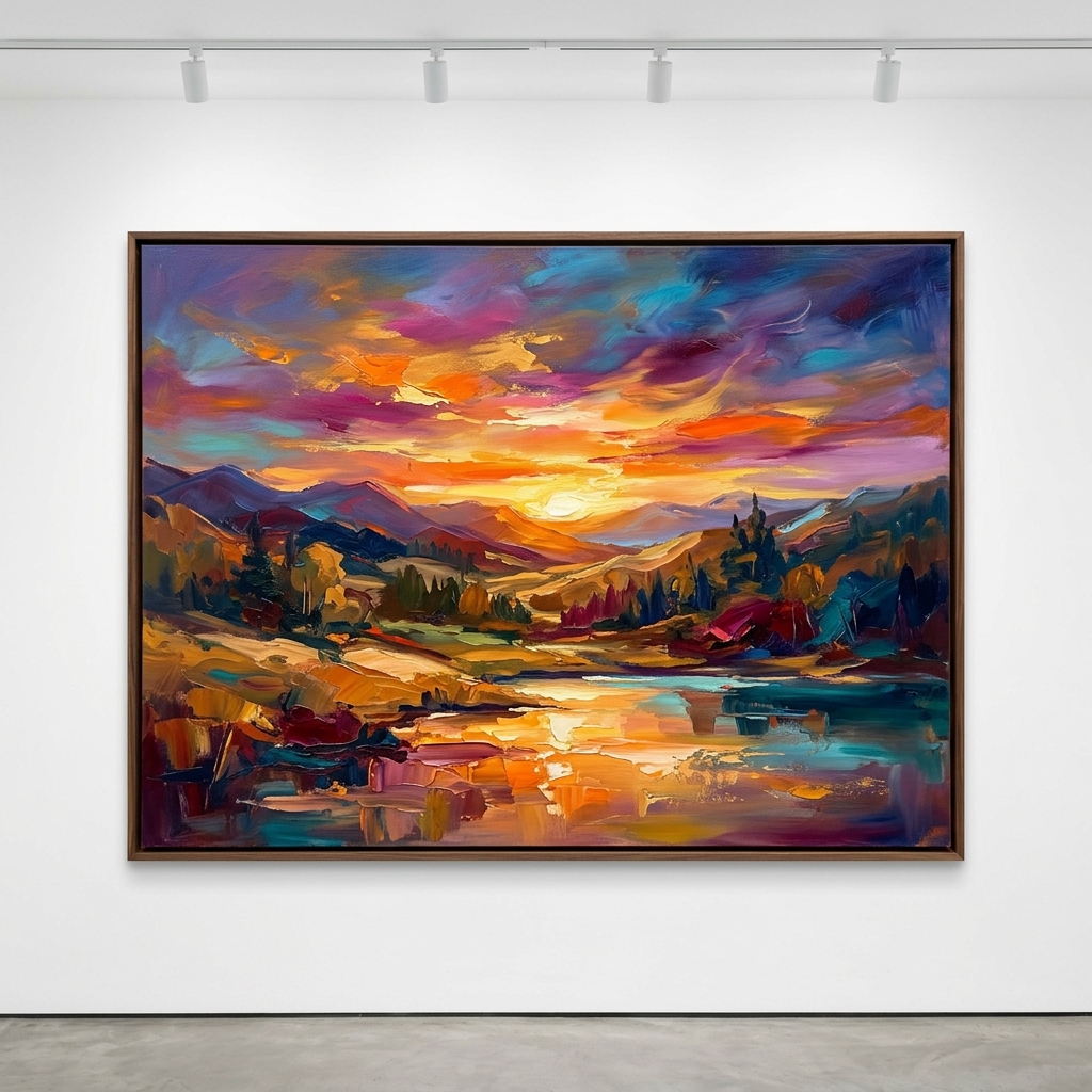 Paisaje al óleo — Vanessa Atelier